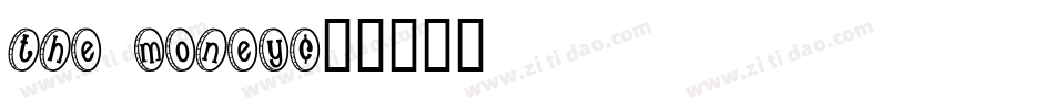 the money字体转换